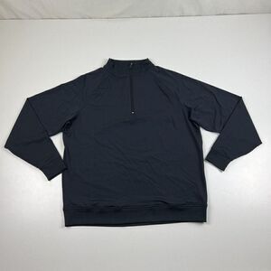 Footjooy FJ Half Zip Quarter Zip‎ Mens XL Black Long Sleeve Golfing Golf
